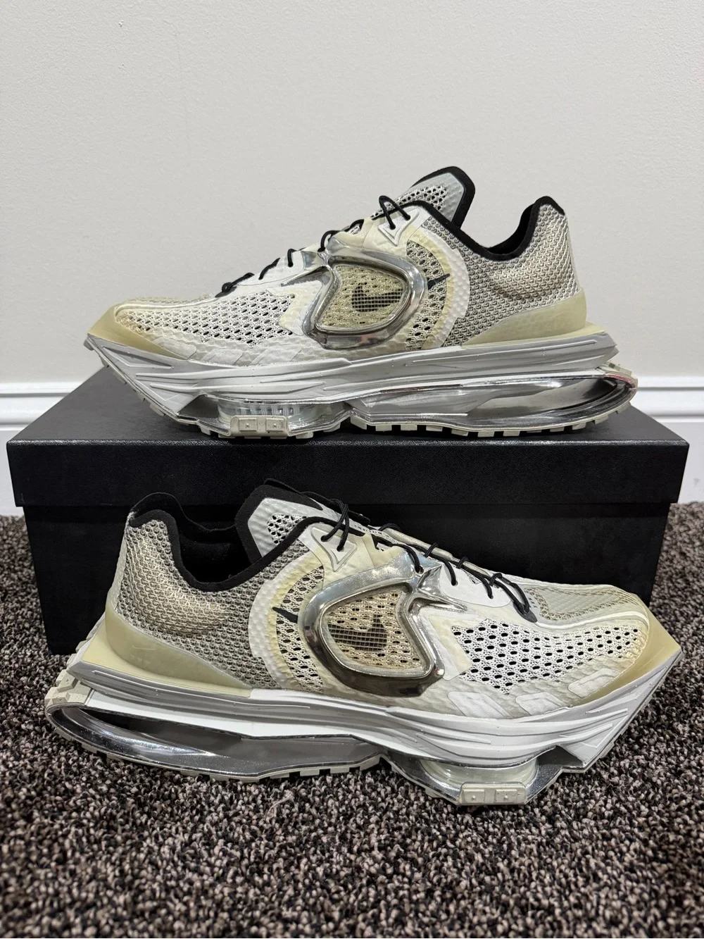 Nike x MMW Matthew Williams 4 Zoom 2020 “Stone” Sneakers